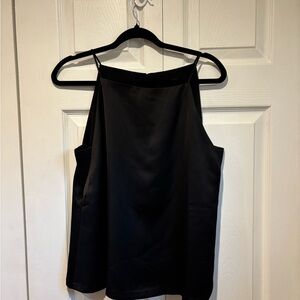 NWT Black Satin Top - Women